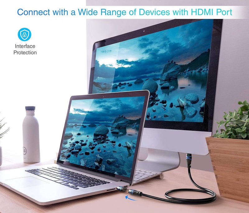 BlueRigger HDMI CEC Less Adapter (4K UHD, ARC, Ethernet, Male to Female CEC Blocker) - Compatible with HDTV, TV Stick, Chromecast, Nintendo Switch, Xbox, PS5, PC, Soundbar - 2 Pack - Image 4